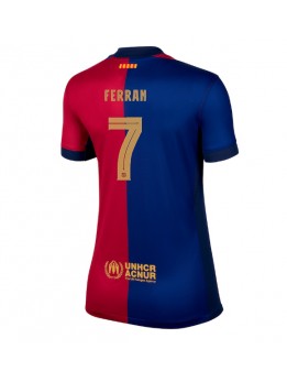 Barcelona Ferran Torres #7 Zenski Domaci Dres 2024-25 Kratak Rukavima